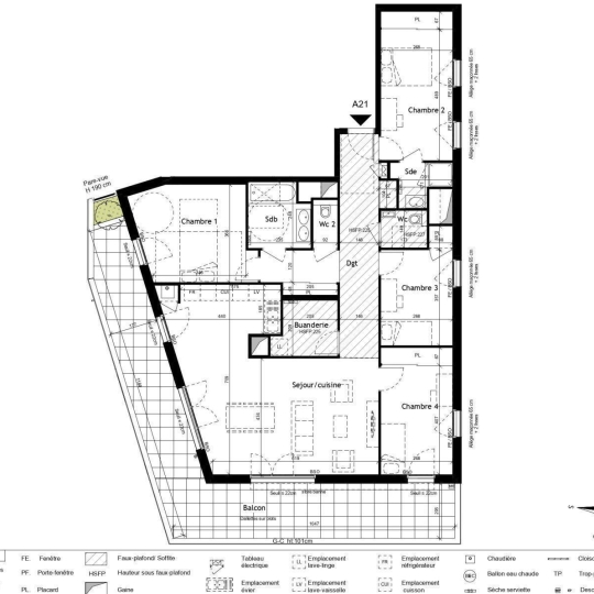  Annonces TASSIN : Appartement | LYON (69009) | 130 m2 | 610 000 € 