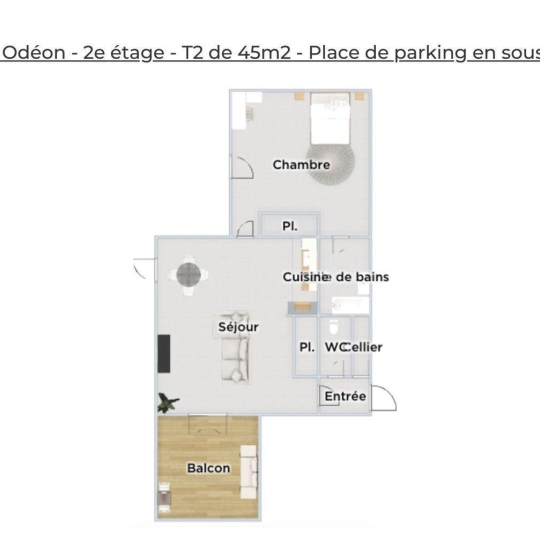  Annonces TASSIN : Appartement | PIERRE-BENITE (69310) | 45 m2 | 186 000 € 