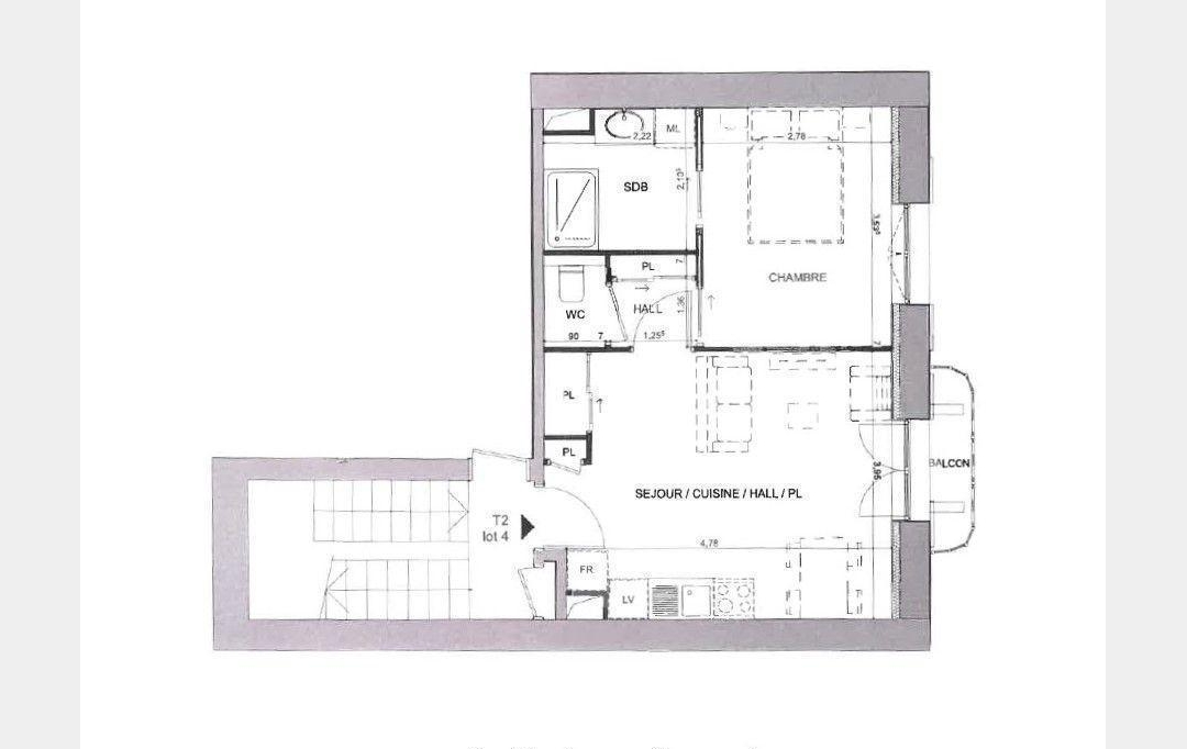 Annonces TASSIN : Appartement | LYON (69005) | 37 m2 | 249 000 € 
