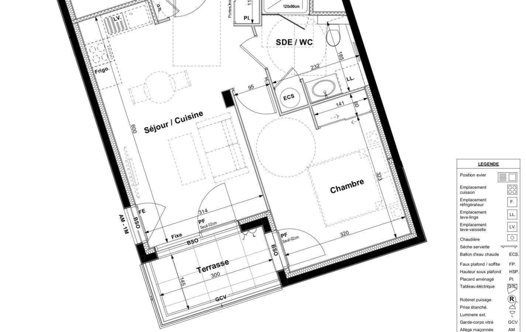 Annonces TASSIN : Appartement | LYON (69003) | 41 m2 | 320 000 € 