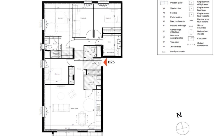 Annonces TASSIN : Appartement | FRANCHEVILLE (69340) | 103 m2 | 555 000 € 