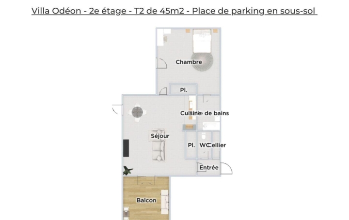 Annonces TASSIN : Appartement | PIERRE-BENITE (69310) | 45 m2 | 186 000 € 
