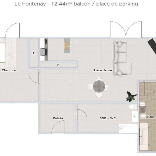  Annonces TASSIN : Autres | LYON (69007) | 43 m2 | 249 000 &euro; 