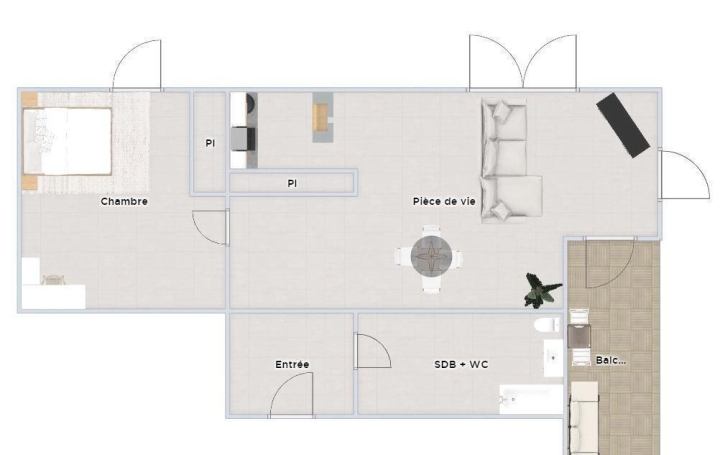 Annonces TASSIN : Autres | LYON (69007) | 43 m2 | 249 000 &euro; 